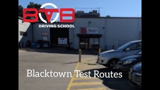 Blacktown driving RMSTest Routes [upl. by Inglebert577]