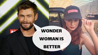 Chris Hemsworth HATES Brie Larson [upl. by Borek]