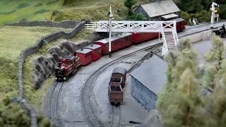 Corris Railway Society Model Railway Exhibition 2024  Y Plas Machynlleth [upl. by Auehsoj]