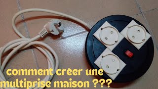 comment créer une multiprise multifonction maisonhow tomake make a multi socket at home [upl. by Damaris100]