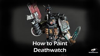 How to Paint Deathwatch Kill Team [upl. by Korella]