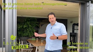 Im Sommer ist der Wintergarten zu heiß und im Winter zu kalt 2  La Casa Wissen [upl. by Elmaleh]