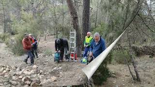 Barraca de Cal Ràpid la Llacuna Març 2024 [upl. by Charteris784]