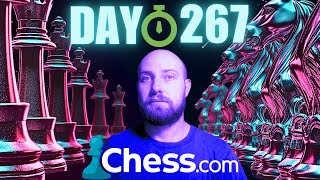 Can I Reach 2000 Elo on Chesscom in 1 Year Day 267 [upl. by Leoline136]