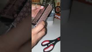 How to wrap a perfume wt clear plastic from home [upl. by Hselin]