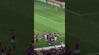 ⚽️ ¡GOL DE FLAMENGO Giorgian de Arrascaeta anotó el 10 a Gremio y el equipo celebró con Sampaoli [upl. by Nikolaos]