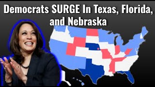 Democrats Begin to SURGE in Republican States 2024 Election Analysis [upl. by Rahel]