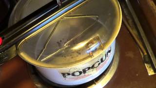 Nordic Ware POPGUN Popcorn popper for stoves [upl. by Pisarik]