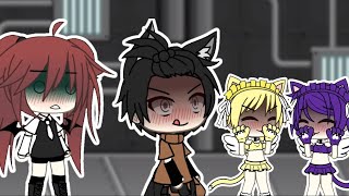 🤡💅✨ if i met the owo cats and the edgy bad boy 👁👄👁 🌈Gacha life💫 [upl. by Esinwahs263]