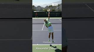 Alexander Zverev Serve  Slow Motion shorts [upl. by Haynor]