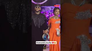 🐶DIAMOND NA ZUCHU KWENYE HARUSI YA RICARDO MOMO 🥰🔥🙏 shortsvideo globaltv viralvideo trending [upl. by Eniluqaj]