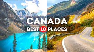 Amazing Places to visit in Canada  Travel Video [upl. by Nekcerb814]