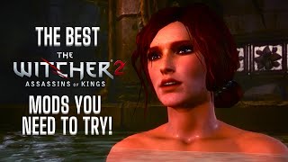 The BEST Witcher 2 Mods you NEED to try 30 Mods [upl. by Shipp144]