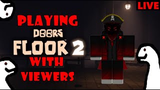 Playing Doors FLOOR 2 JUST DROPED 🔴🔴 Roblox LIVE 🔴🔴 [upl. by Zapot]