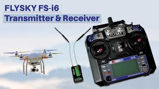 Everything you need to know about FLYSKY FSi6 Transmitter and Receiver for Effortless Drone Control [upl. by Beore859]