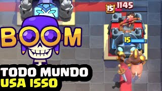 AS CARTAS MAIS USADAS NA ÚLTIMA TEMPORADA DO CLASH ROYALE [upl. by Kevon]