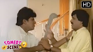 Shivarajkumar and S Narayan Fooled to Doddanna  Kannada Comedy Scenes  Galate Aliyandru Movie [upl. by Frum]