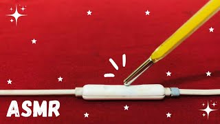 Asmr Thermometer 🌡️ on Earphone Mic Triggers and Tingles For Sleeping 💤 Part 574 [upl. by Yeleen]