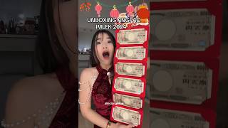 UNBOXING ANGPAO IMLEK 2024🧧🎊 CNY2024 Imlek2024 holidayswithshorts trending imlek sincia [upl. by Yebba]