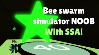 Bee swarm simulator noob  BUT with SSA [upl. by Nessaj]