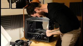 New Build Time Lapse of a custom gaming PC [upl. by Giverin]