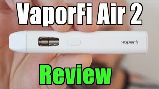 VaporFi Air 2 Mini Vaporizer  Black Note Encore Review [upl. by Lamee]