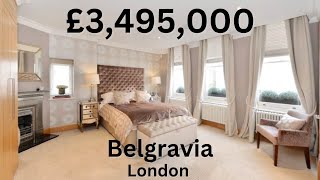 £3495000 Belgravia House  London Real Estate [upl. by Zadoc]