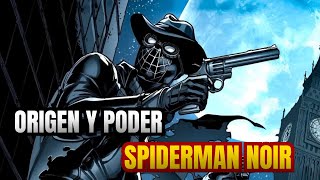 ORIGEN Y PODER DE SPIDERMAN NOIR  THE GOD ANTI VENOM [upl. by Oruhtra]