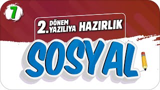 7Sınıf Sosyal 2Dönem 2Yazılıya Hazırlık 📝 2023 [upl. by Ennovehs]