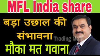 MFL India share news today [upl. by Naynek]