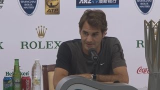 Tennis Federer remporte son 23e Masters 1000 à Shanghai [upl. by Hoffarth]