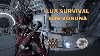 Warframe 2024 1hr Solo Octavia Prime Lua Conjunction Survival Voruna Parts Farm [upl. by Asihtal]