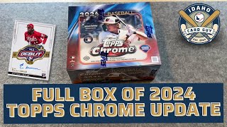 Full Rip  2024 ToppsStudios Chrome Update Jumbo What Kind Of Hits Can We Pull baseballcards [upl. by Phelgon63]