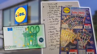 DIE BESTE 100 € LIDL FEUERWERK EINKAUFSLISTE [upl. by Assirac]