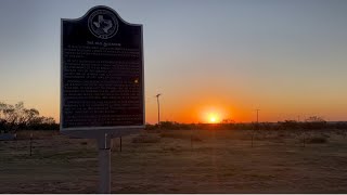 Beautiful sunrise at Palo Duro Canyon State Park in Canyon Texas [upl. by Haldis]