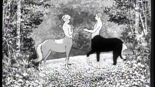 The Centaurs 1921 Winsor McCay animation [upl. by Ademordna]