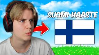 FORTNITE SUOMEKSI HAASTE WESKOLIVE [upl. by Onitrof]