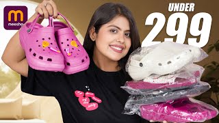 5 BEST Meesho SLIDERSFLIP FLOP UNDER ₹300🔥Meesho Footwear Haul Review 2024  By Priya Pandey [upl. by Austen]