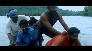 Malayalam Movie  Mayookham Malayalam Movie  Saijufriends Falls Down the Boat [upl. by Guyer]