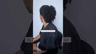 Loc Journey 🍃 My Loc Ponytail At One Year locs locstyles locmaintenance locjourney [upl. by Ami749]