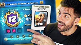 GANHEI O DESAFIO DO BARRIL DE BÁRBAROS NO CLASH ROYALE [upl. by Aynwad]