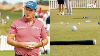 Putting Drills Pádraig Harrington Does Before EVERY Round [upl. by Maffei]