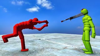 Making NPCs Fight with active ragdoll physics 5 [upl. by Eirok]