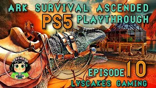 Square Screen RRTRANQS MADE GIGA TAMING EASY  ARK Survival Ascended  PS5 Playthrough Ep 10 [upl. by Sokin]