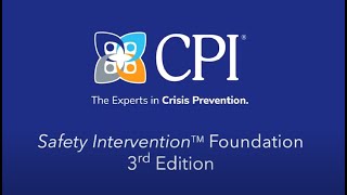 CPI Safety Intervention™ 3rd Edition Training – Easier to teach easier to learn easier to apply [upl. by Nonaihr]