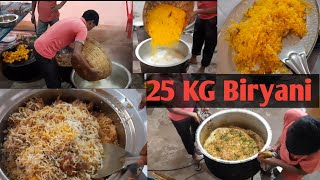 25 Kg Chicken Dum Biryani Jamshedpur Style  Bawarchi Ki Perfect Degi Biryani vlog Shahinda Kanwal [upl. by Hyrup]