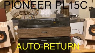 Pioneer PL15C Auto Return Adjustment [upl. by Lyndon285]