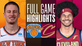 KNICKS at CAVALIERS  FULL GAME HIGHLIGHTS  March 3 2024 [upl. by Obau]