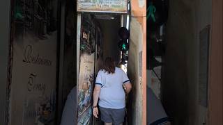 Narrowest street with signal in Prague prague narrowstreet signal nomad travelling europe [upl. by Autumn]