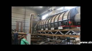 SIMEC Rice Husk Carbonization System Operation Video [upl. by Aramenta233]